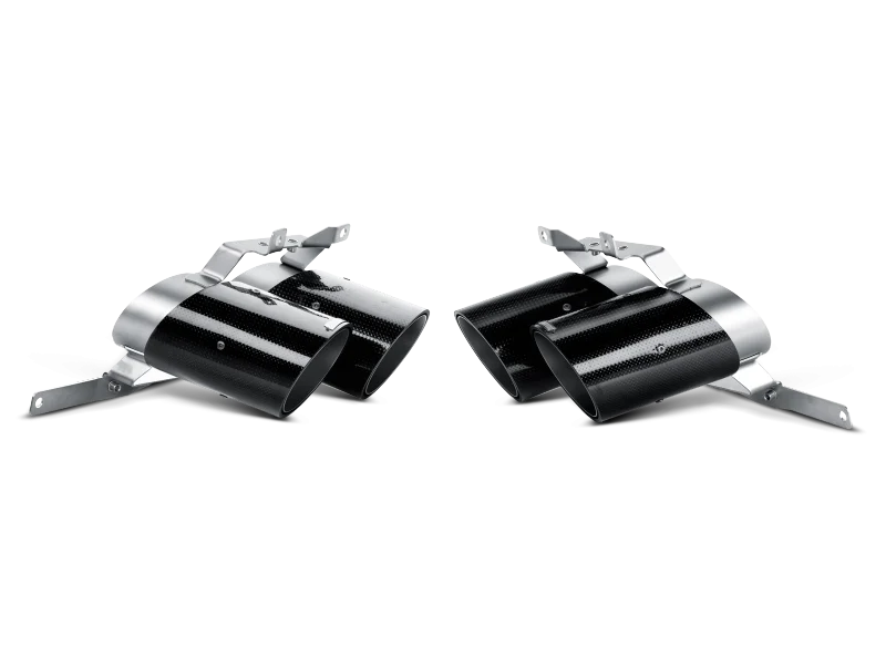 Akrapovic 09-14 Lamborghini Gallardo LP 550-2 Coupe Tail Pipe Set (Carbon)