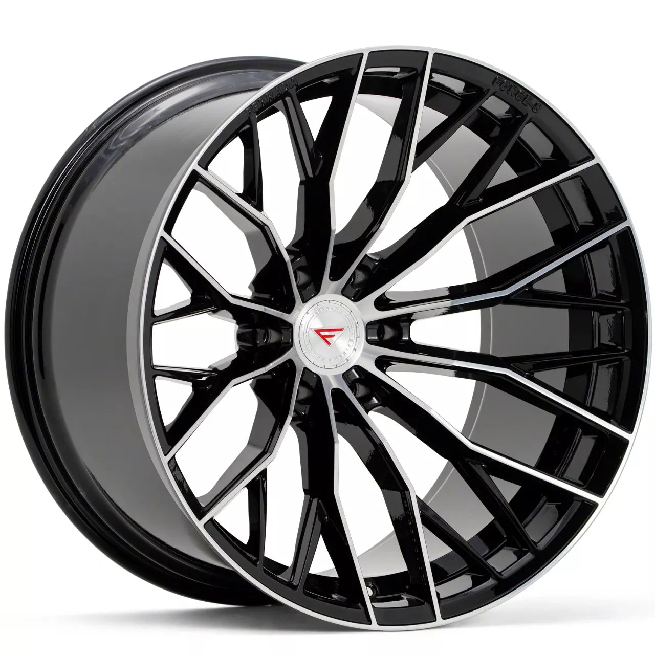 Ferrada Forge-8 Off Road Wheels FTR9 Machine Black 22x12 6x139.7 ET-44 106.10 Extreme Concavity