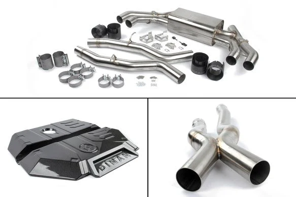Dinan F9x X3M/X4M Foundation Package (F) Closed Intake / Black Exhaust / X-Pipe