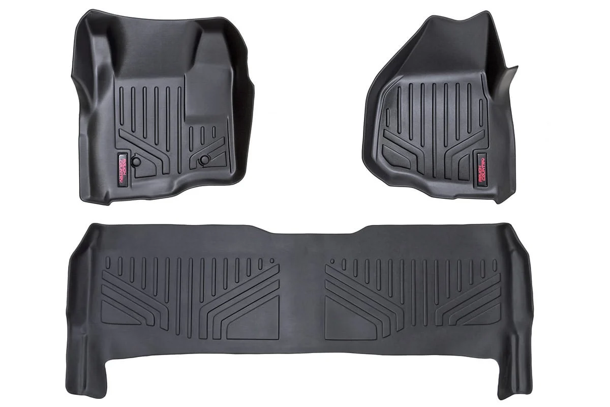 Floor Mats | FR & RR | Depressed Pedal | Ford F-250/F-350 Super Duty (11-16)