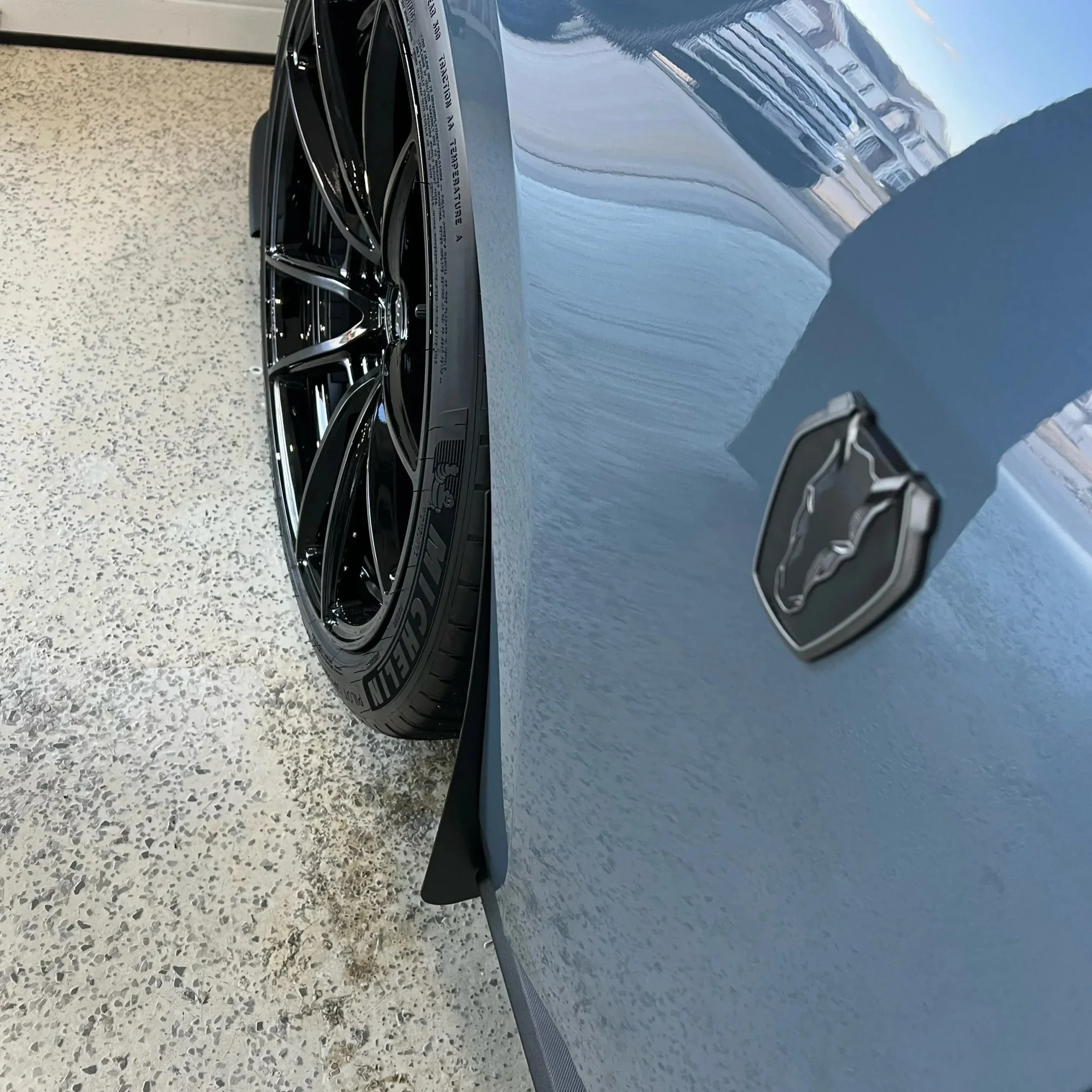 Rock Guards for 2024+ Ford Mustang Dark Horse – Front & Rear Splash Guards & Stone Protection Kit