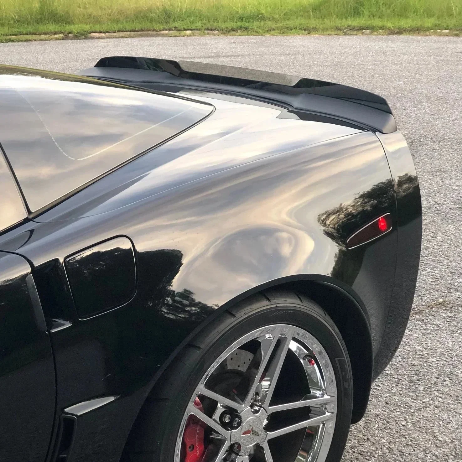 C6 Corvette 05–13 ZR1 OEM Spoiler Wicker Bill | ZL1 Addons