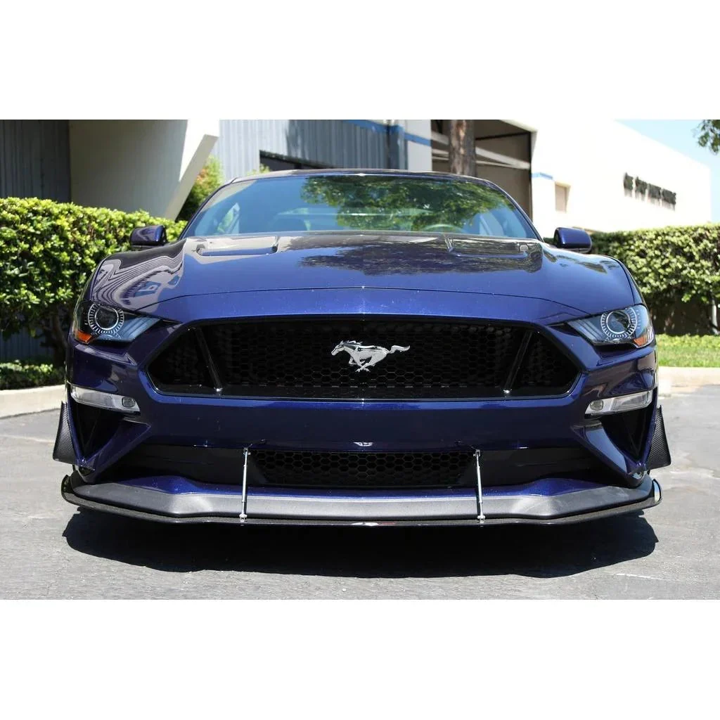 APR Performance Carbon Fiber Front Bumper Canards for 2018–2023 Ford Mustang