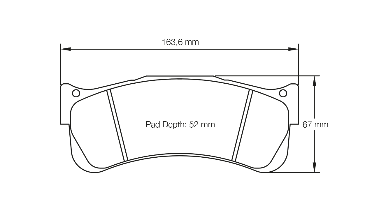 Pagid 8087 - Porsche 992 GT3 Cup Front