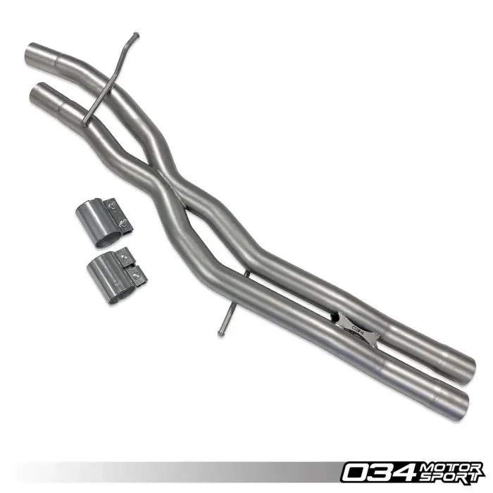 Res-X Resonator Delete and X-Pipe, B9/B9.5 S4 3.0T