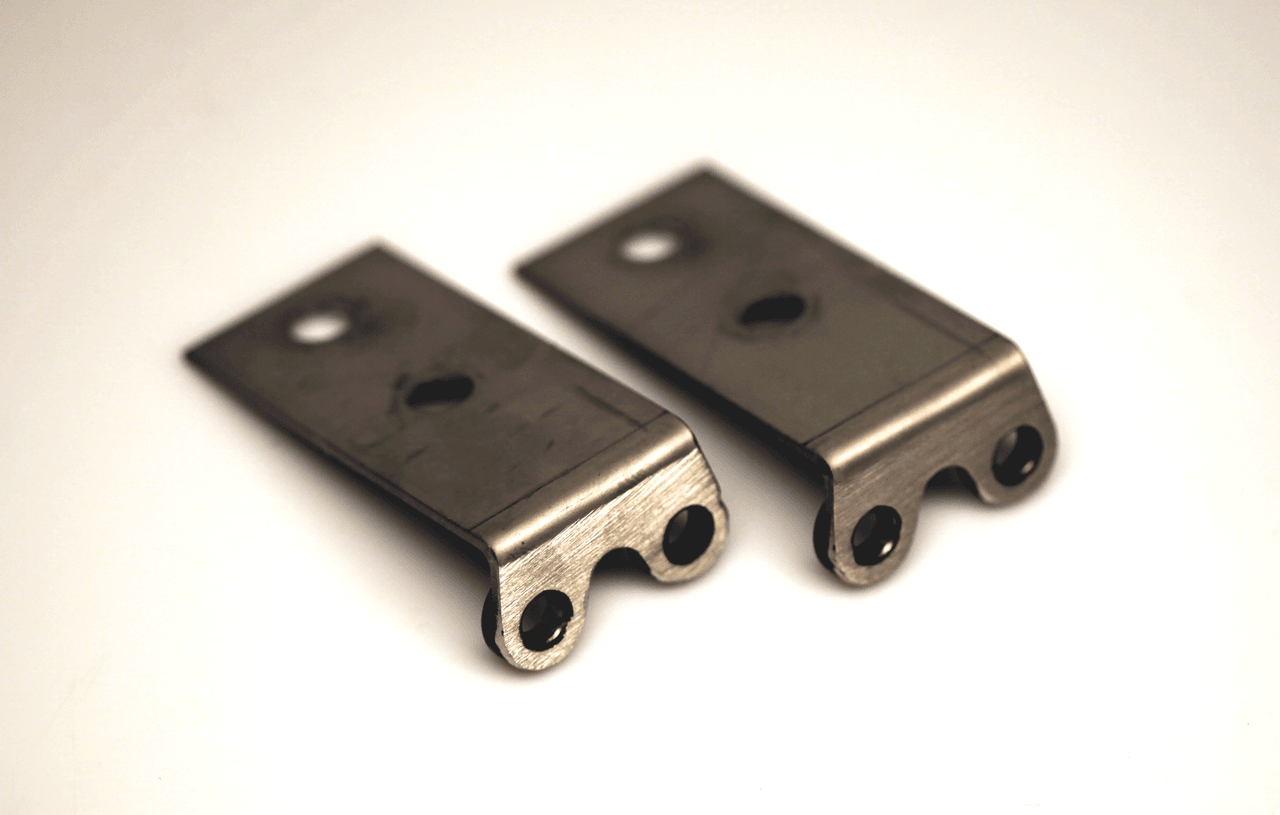RSS 389 Front LCA Torque Vector/Litronic Bracket Set- Porsche GT4, 991 GT3/RS