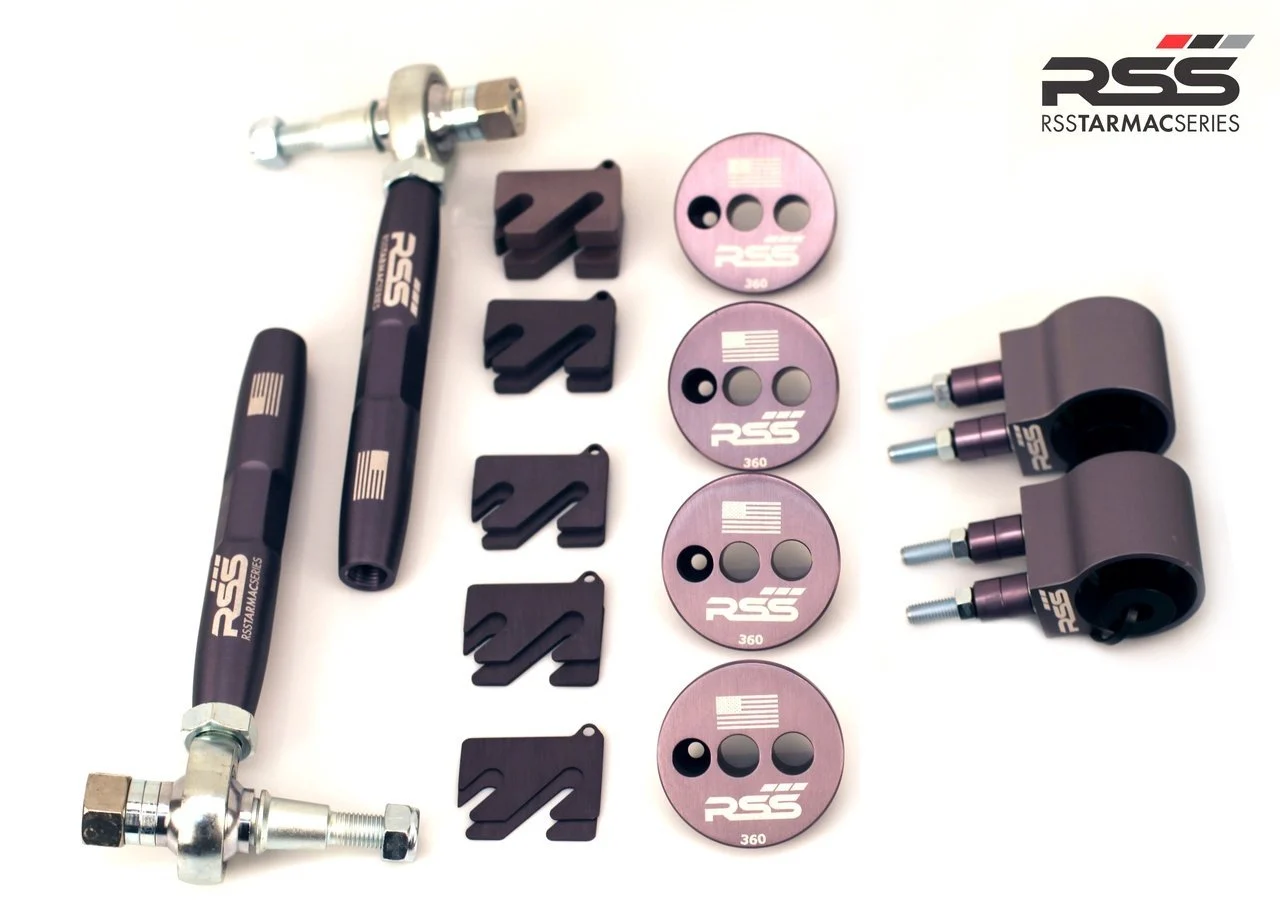 RSS Tarmac Series Front Axle Kit - Porsche 991 GT3/RS, 981/718 GT4