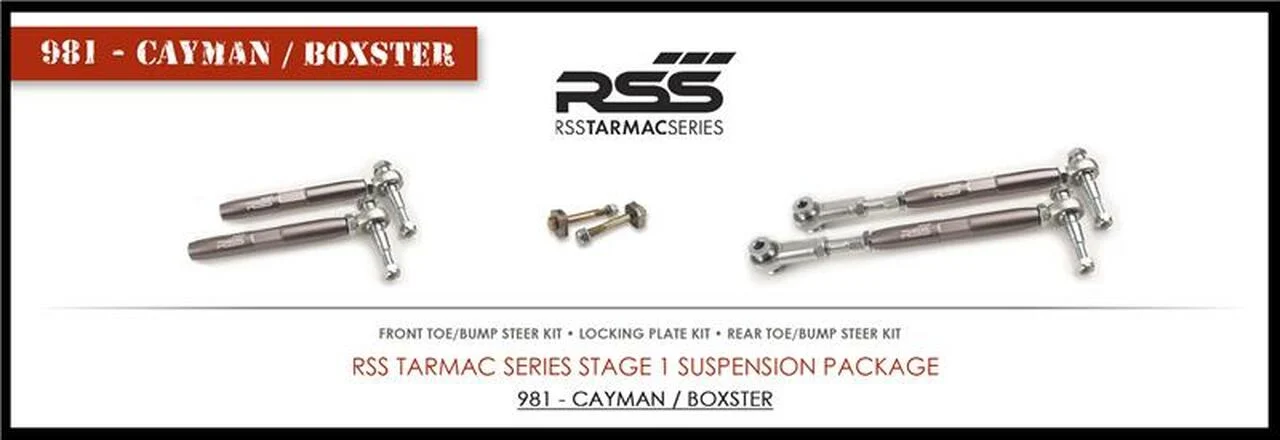 RSS Tarmac Series Stage 1 Kit - Porsche 986 Boxster