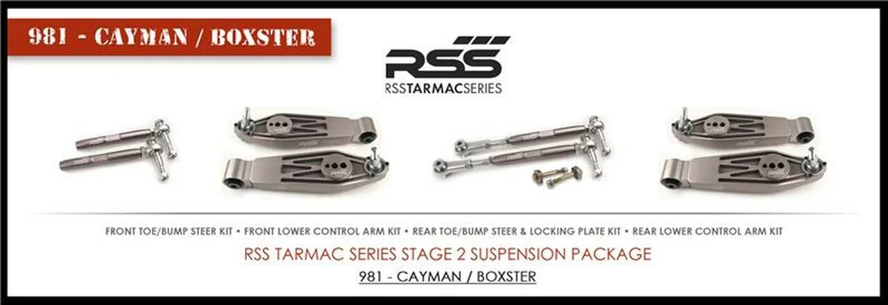 RSS Tarmac Series Stage 2 Kit - Porsche 981/982/718