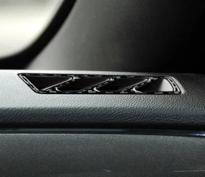 [Set] Carbon Fiber Dash Vent Trim Overlay For Chevy Camaro 2010-2015