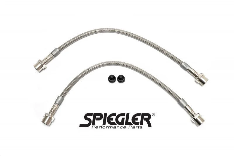 Spiegler Stainless Brake Lines - Porsche Front or Rear 2 Line Kit (Rubber Line Replacement)