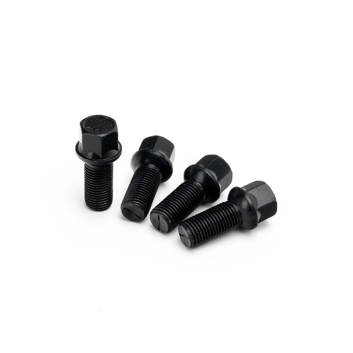 M14x1.5 Wheel Bolt (Black) for 5-Lug VW / Audi (Ball Seat)