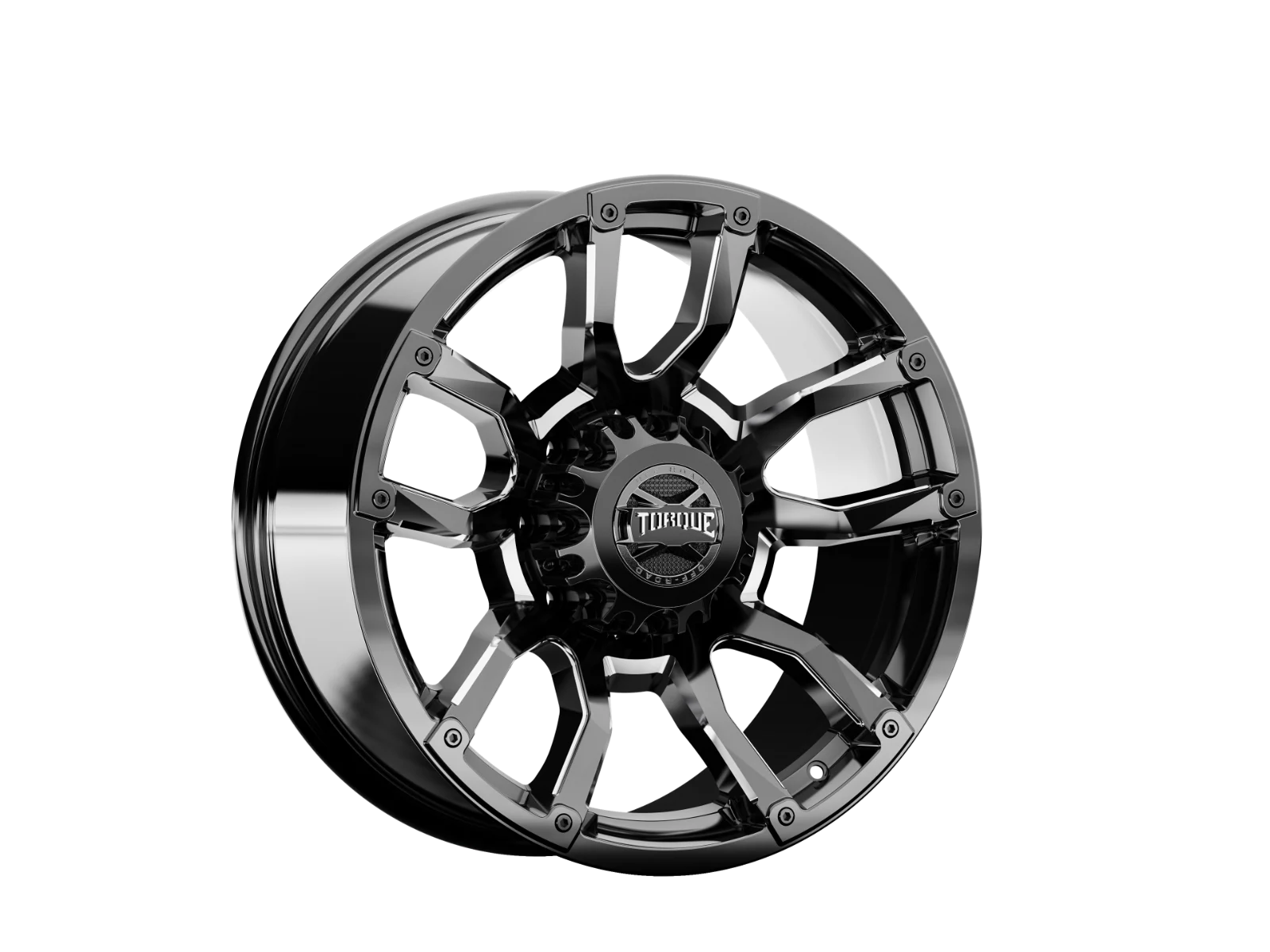 Torque Impact | Gloss Black w/Milled Accents | 20x9 | 8x180 | 0mm