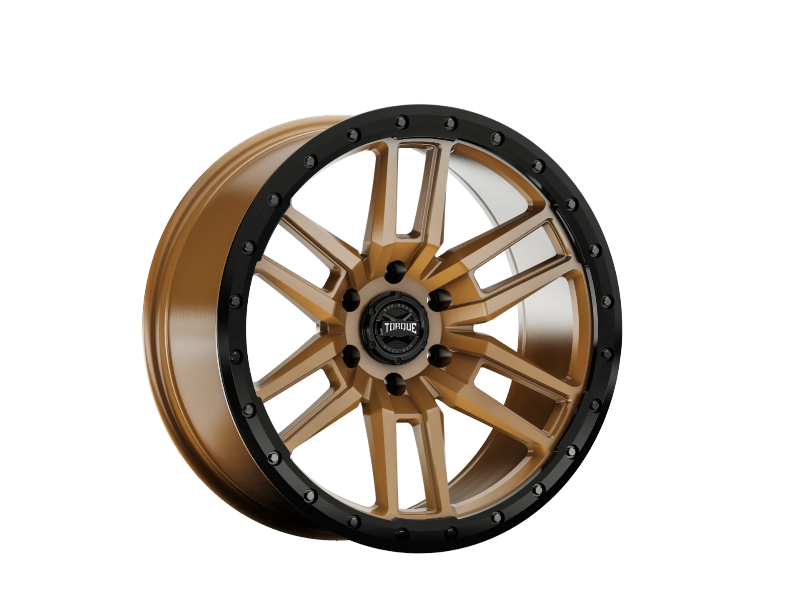 Torque Pritchett | Bronze w/Black Lip | 18x9 | 6x5.5 | -12mm