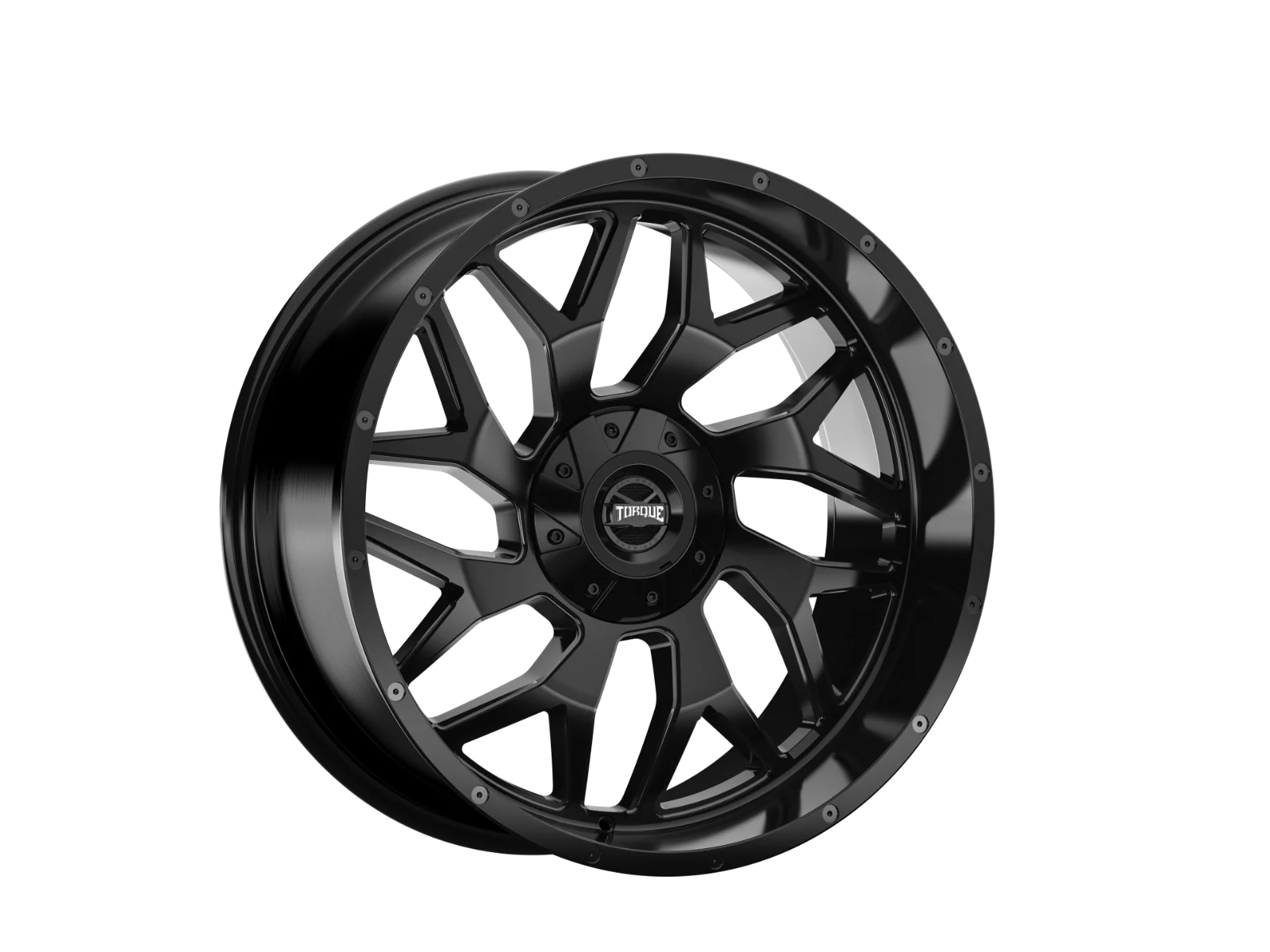 Torque Vortex | Satin Black | 20x9 | 6x5.5/6x135 | -12mm