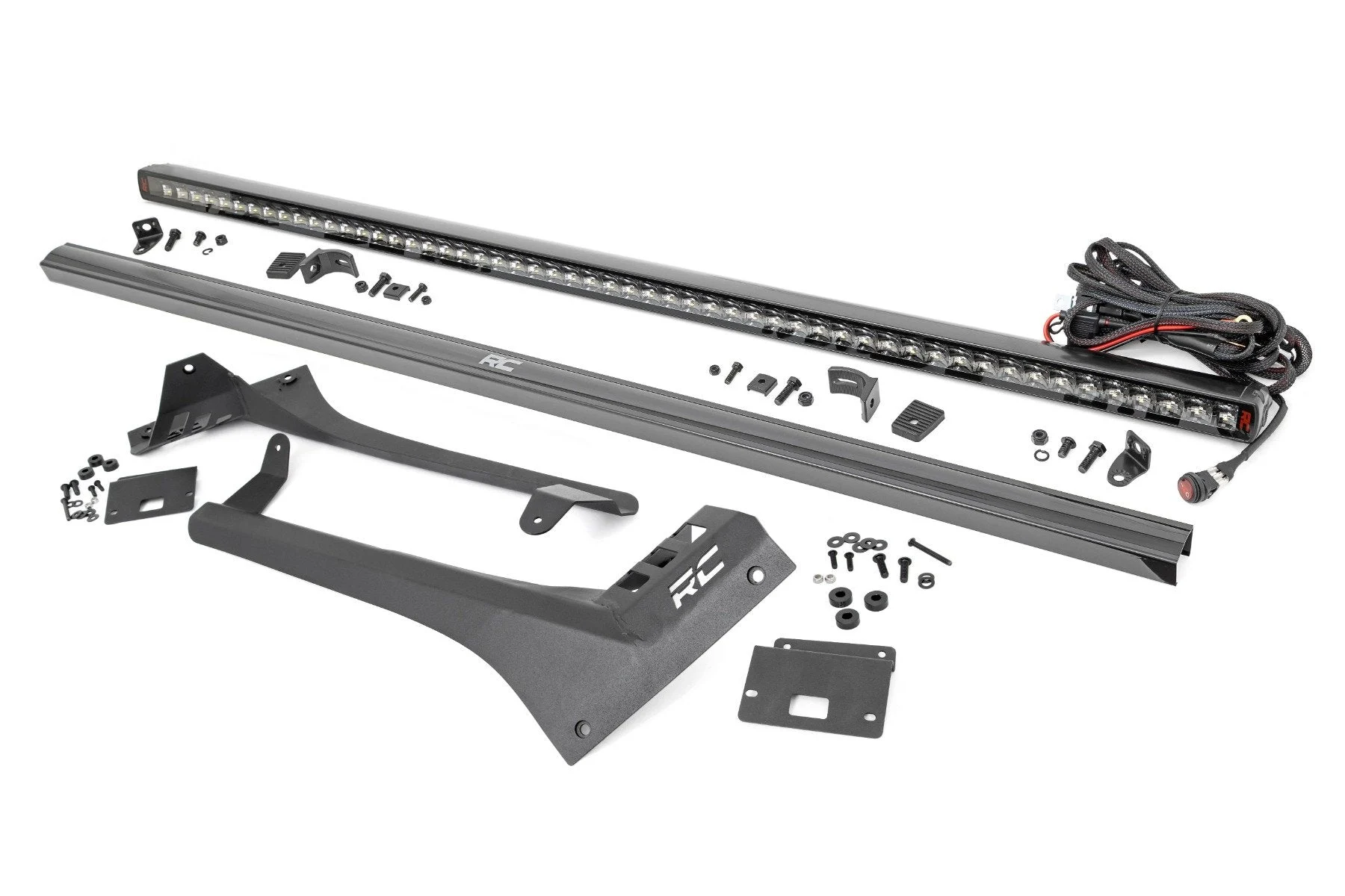 LED Light Kit | Windshield | 50" Spectrum Single Row | Jeep Gladiator JT/Wrangler JL (18-26)