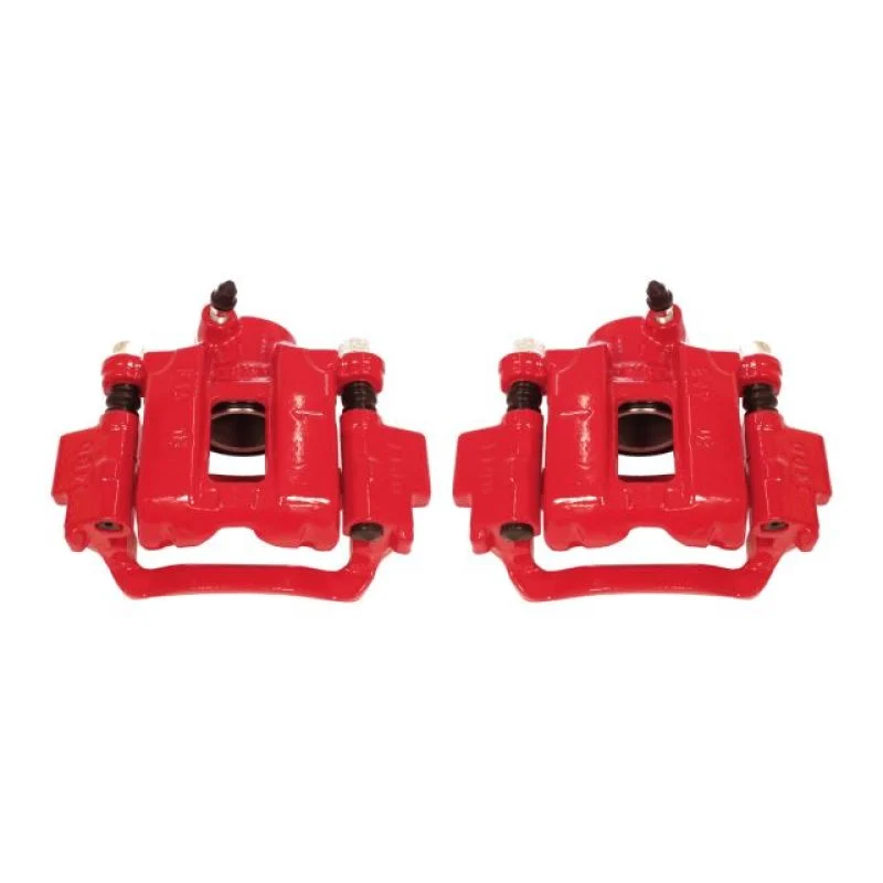 Power Stop 10-18 Lexus GX460 Rear Red Calipers w/Brackets - Pair