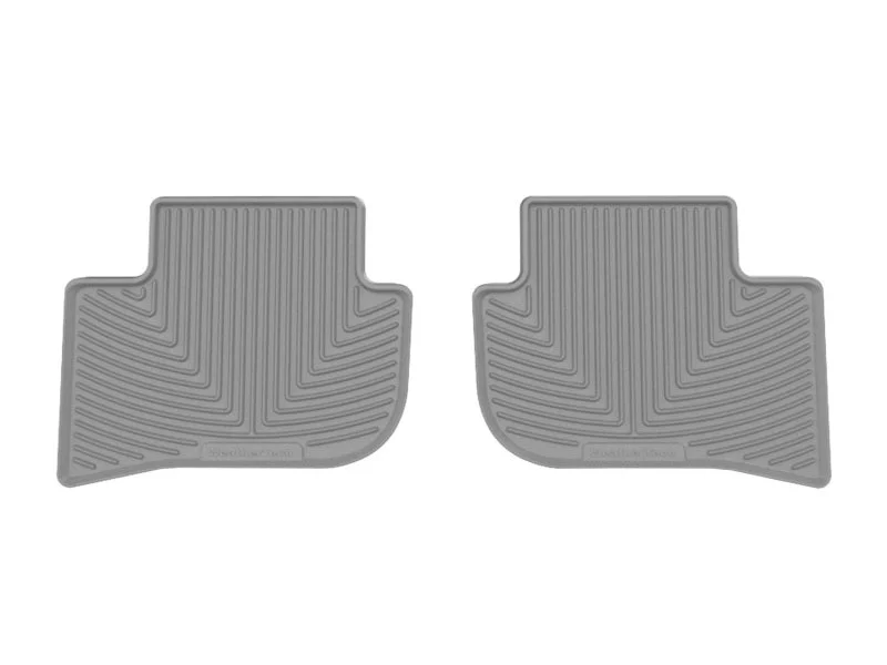 WeatherTech 22-24 Toyota Corolla Cross AWD/FWD Rear All-Weather Floor Mats - Grey