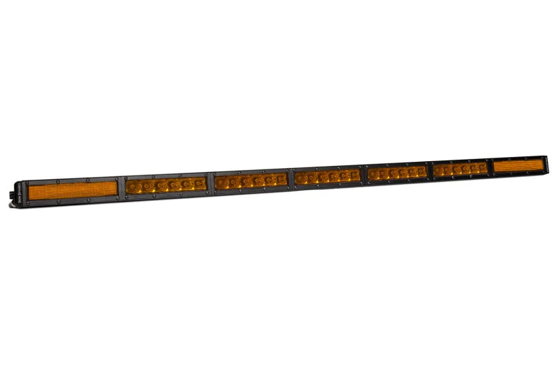 Diode Dynamics 42 In LED Light Bar Single Row Straight - Amber Combo Each Stage Series