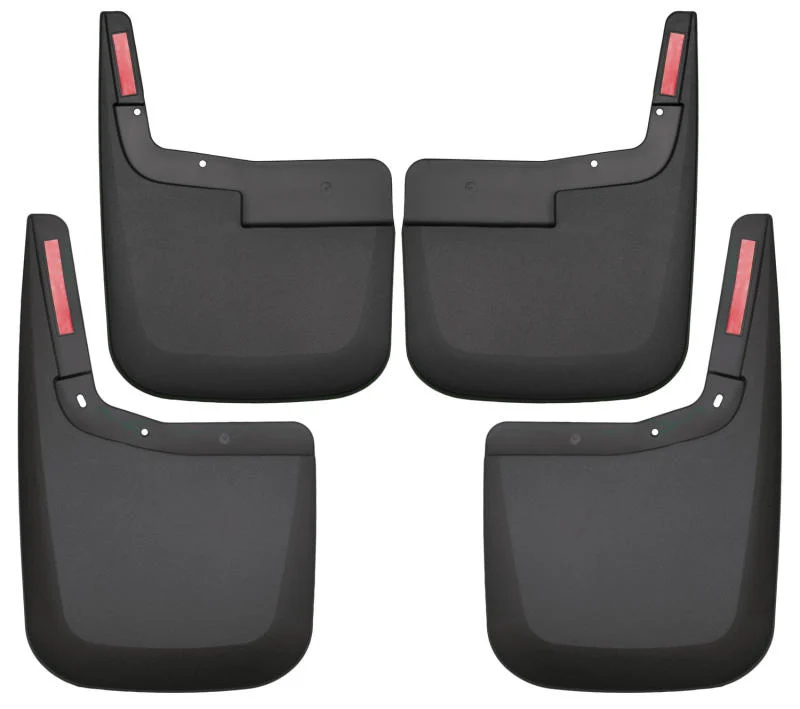 Husky Liners 20-23 Chevrolet Silverado 2500/3500 HD (Excl. Dually) Front/Rear Mud Guards - Black