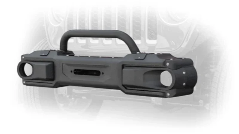 Dv8 18+ Jeep Wrangler JL / 20+ Jeep Gladiator JT OE Plus Front Bumper