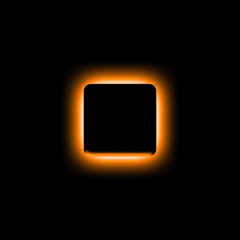 ORACLE Lighting Universal Illuminated LED Letter Badges - Matte Blk Surface Finish - I