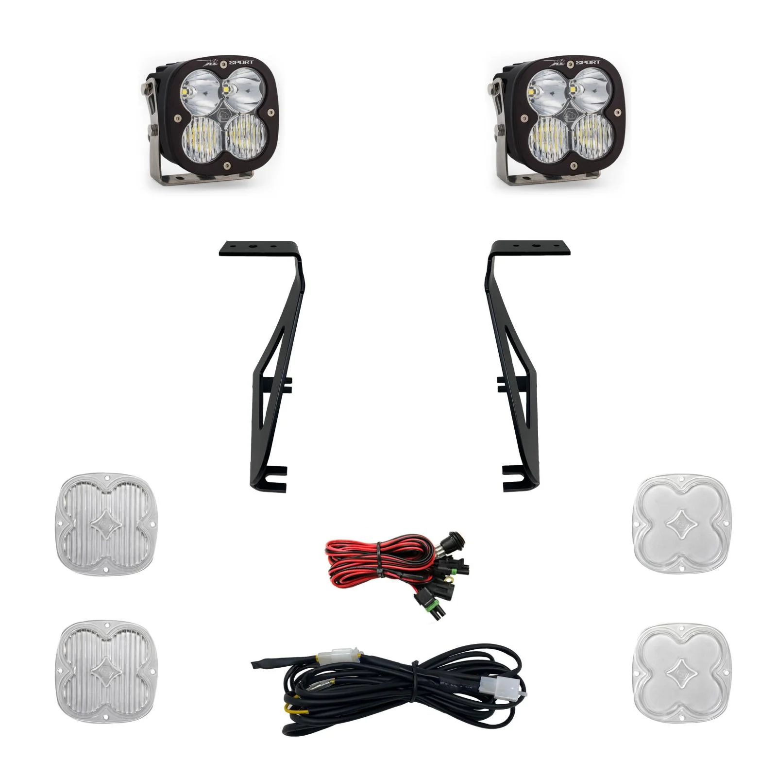Baja Designs XL Sport A-Pillar Kit fits 21-On Ford Raptor Baja Designs - 448058