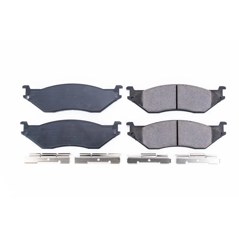 Power Stop 2002 Ford E-550 Econoline SD Front or Rear Z17 Evolution Ceramic Brake Pads w/Hardware