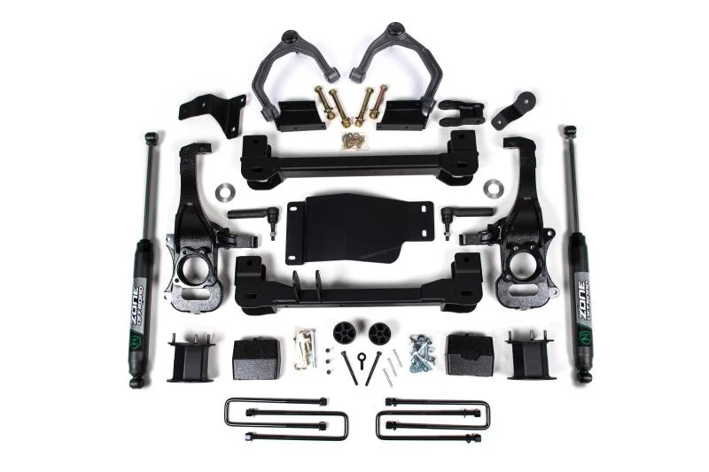 Zone Offroad 19-23 Chevy/GM Trail Boss / AT4 1500 4WD 4in Lift Kit w/ FOX Shocks