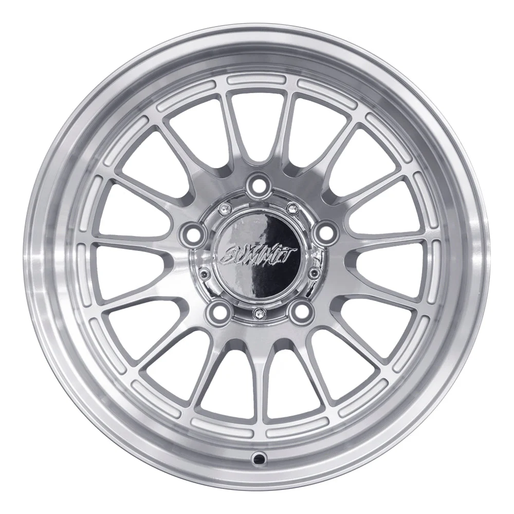 DAKAR / MACHINED SILVER / 17X9.0 +0 (5 LUG)