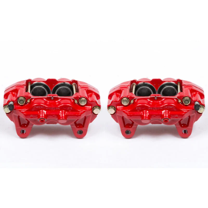 Power Stop 01-03 Toyota Sequoia Front Red Calipers w/o Brackets - Pair