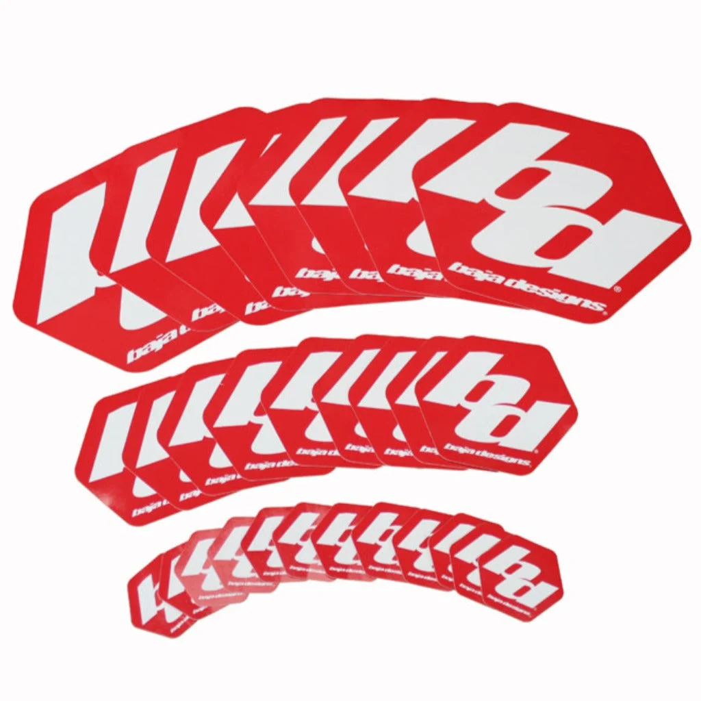 Baja Design Large Sticker Decal Pack - 130669