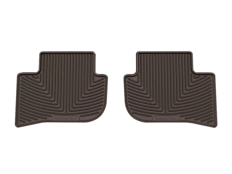 WeatherTech 22-24 Toyota Corolla Cross AWD/FWD Rear All-Weather Floor Mats - Cocoa
