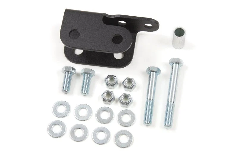 Zone Offroad 07-18 Jeep Wrangler JK 2-3in Track Bar Relocation Bracket