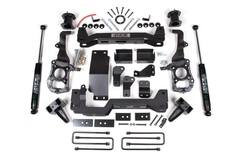 Zone Offroad 21-24 Ford F150 6 in Zone Lift System w/Nitro Shocks