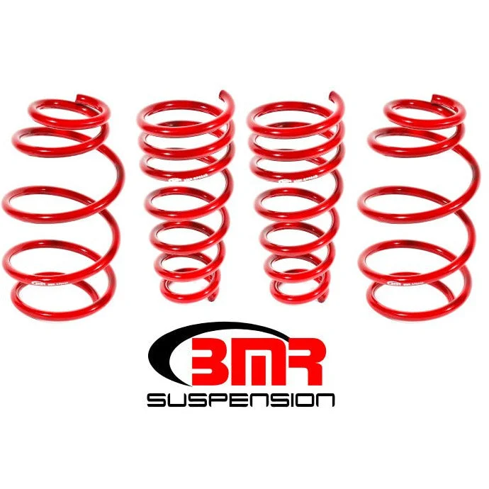 BMR 10-15 5th Gen Camaro V6 Lowering Spring Kit (Set Of 4) - Red