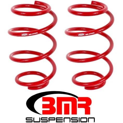 BMR 15-17 S550 Mustang Front Performance Version Lowering Springs - Red