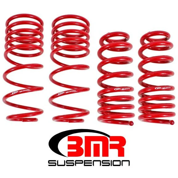 BMR 93-02 F-Body Handling Version Lowering Spring Kit (Set Of 4) - Red