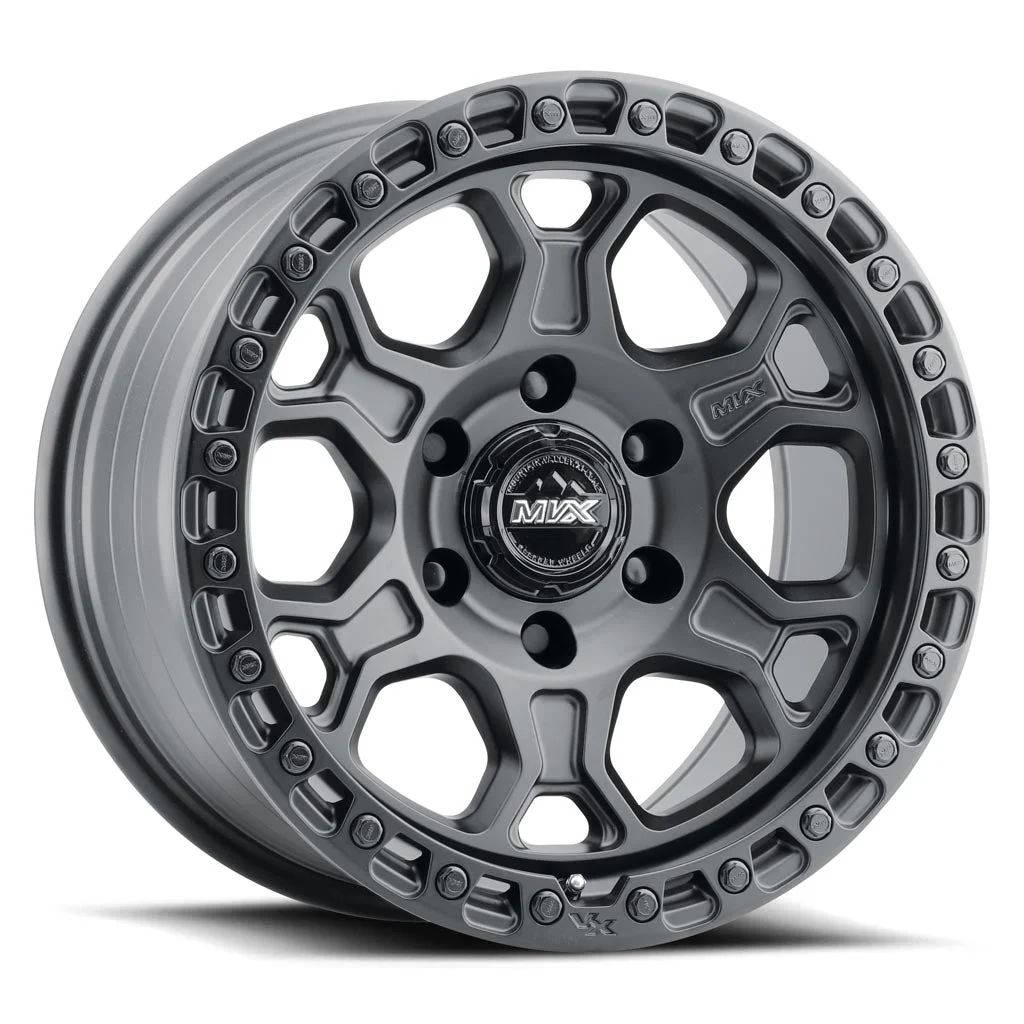 MVX Offroad VX62 18X9 with 6X139.7 +0 Matte Black - 89065500 VX62MBLK