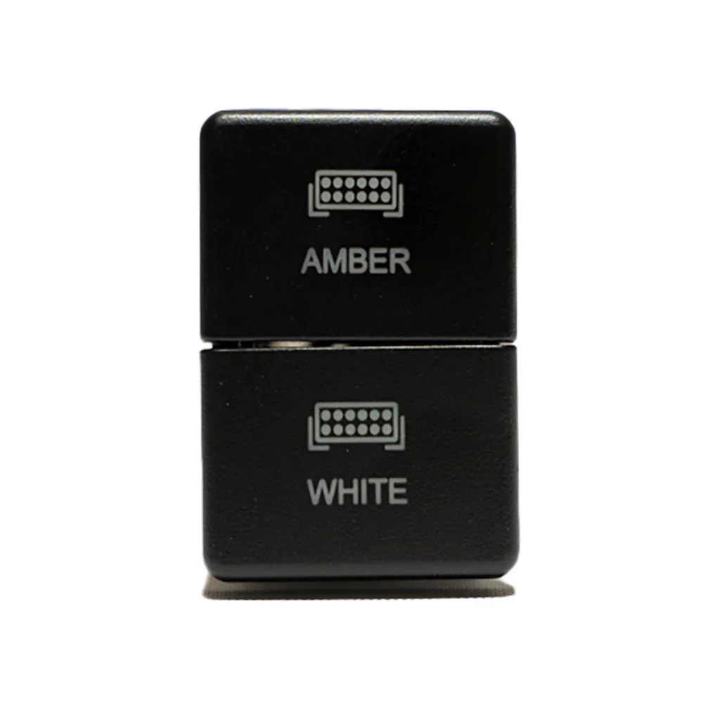 Small Style Toyota OEM Style Dual Function "Amber-White Light" Switch
