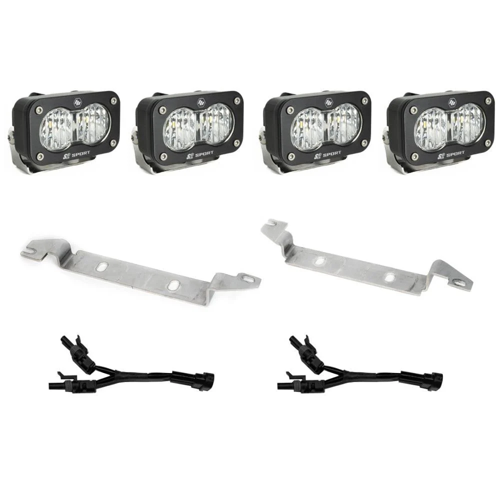 Baja Designs 2024-On Toyota Tacoma S2 Sport Dual Fog Pocket Light Kit