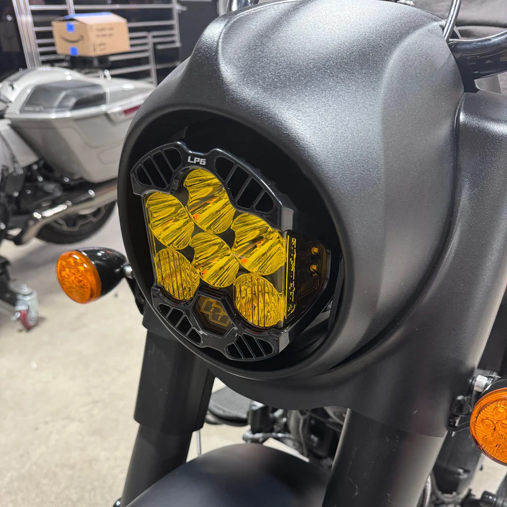 A10 MOTO Indian Springfield Baja Designs LP6 Light Bracket Combo Kit