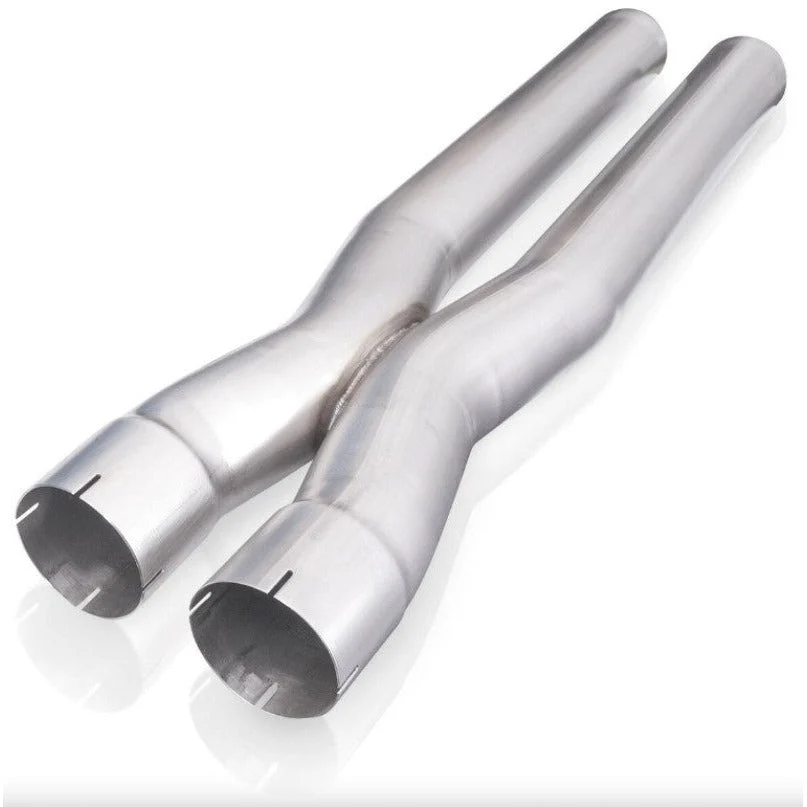Stainless Works 3in X-Pipe (Parallel) w/ 4.125in Center-to-Center - 3in ID Expanded Inlets