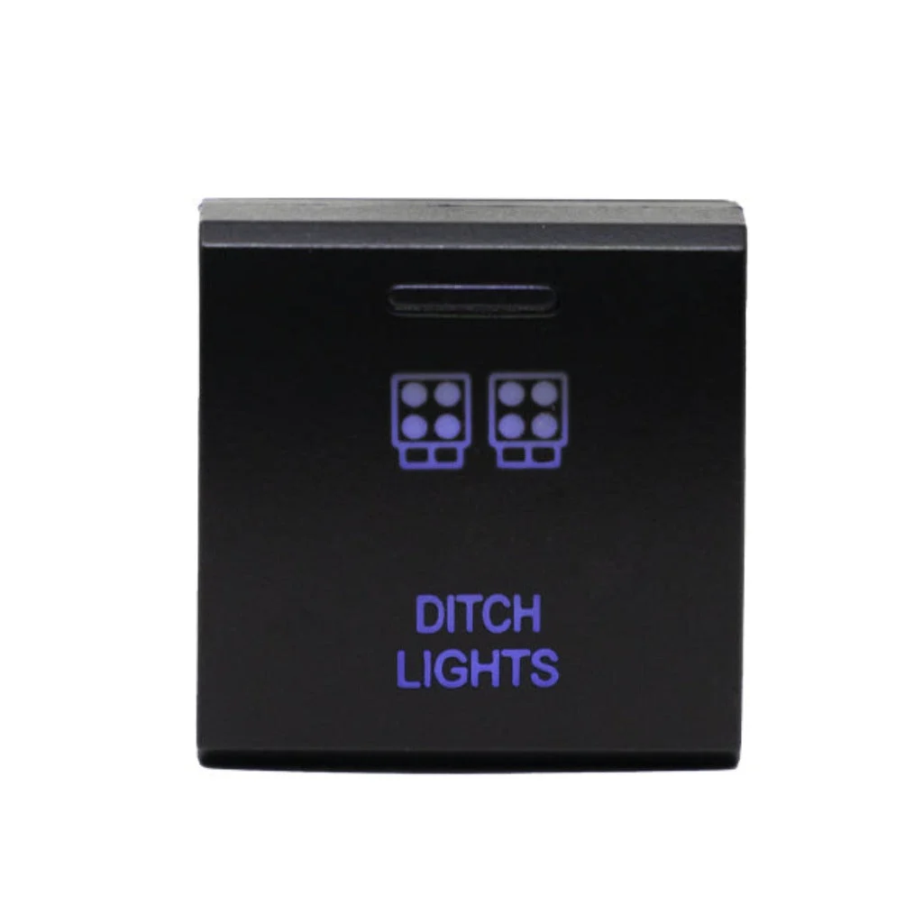 Toyota OEM Square Style "Ditch Lights" Switch CR2386