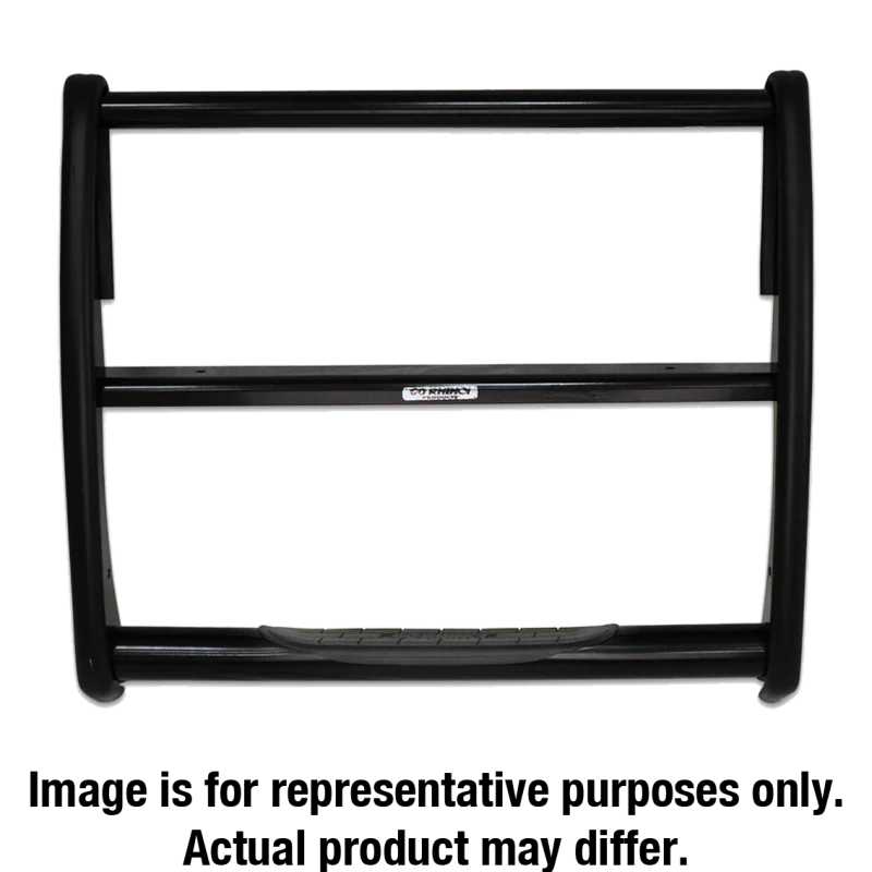 Go Rhino 15-17 Ford F-150 3000 Series StepGuard - Black (Center Grille Guard Only)