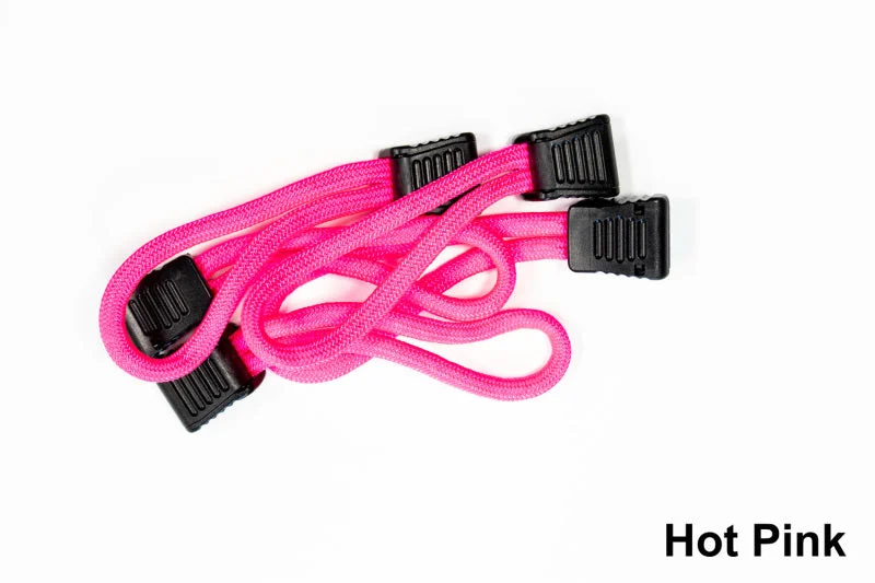 Fishbone Offroad Paracord Zipper Pulls 5 Pcs Hot Pink