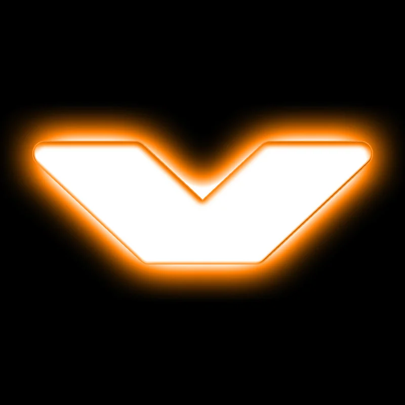 ORACLE Lighting Universal Illuminated LED Letter Badges - Matte Wht Surface Finish - V