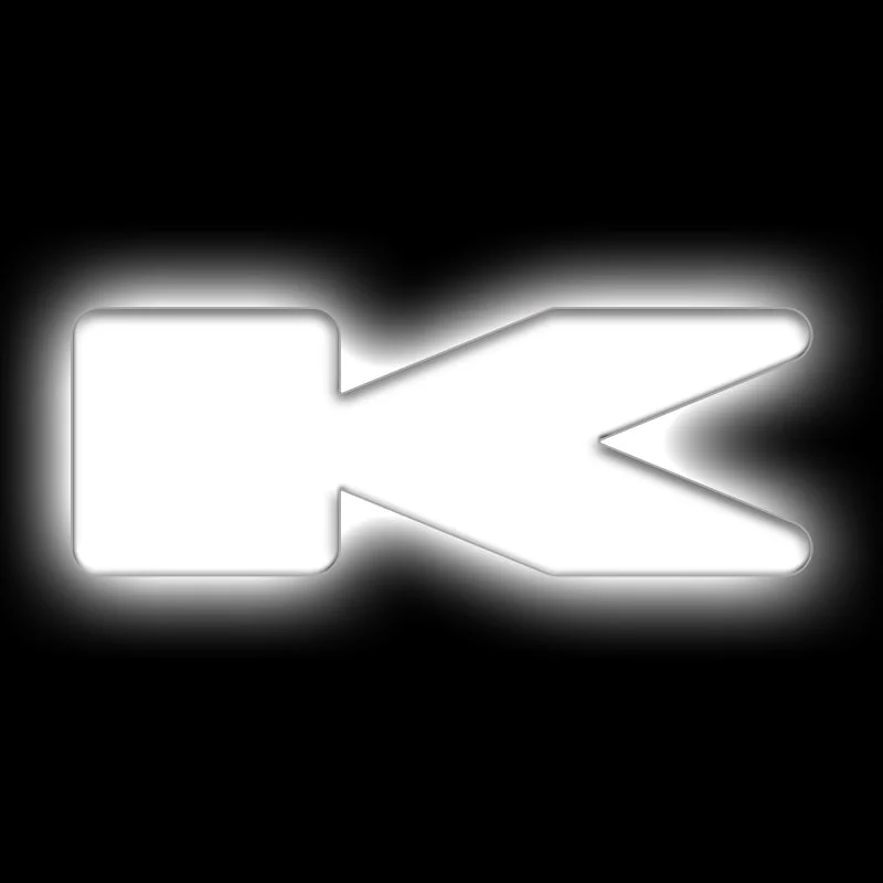 ORACLE Lighting Universal Illuminated LED Letter Badges - Matte Wht Surface Finish - K