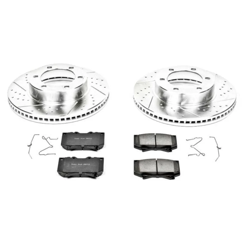 Power Stop 01-02 Toyota Sequoia Front Z23 Evolution Sport Brake Kit