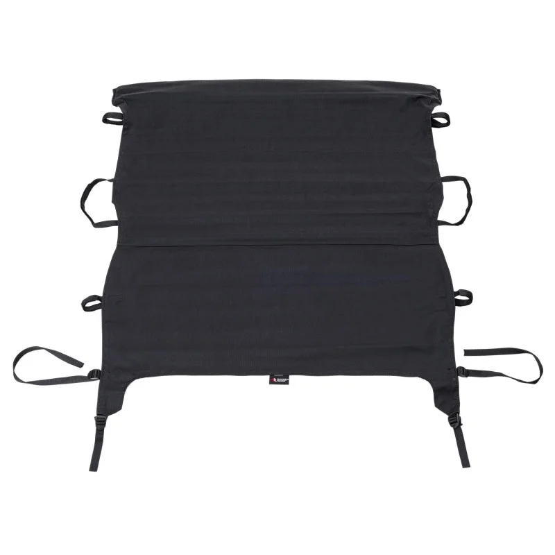 Rugged Ridge Savannah Brief Top Diamond Black 10-18 Jeep Wrangler JL 2-Door